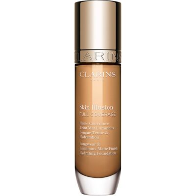 Clarins Skin Illusion Vollabdeckende Foundation - Feuchtigkeitsspendend, Langlebig, Matt Clarins Skin Illusion Vollabdeckende Foundation - Feuchtigkeitsspendend, Langlebig, Matt