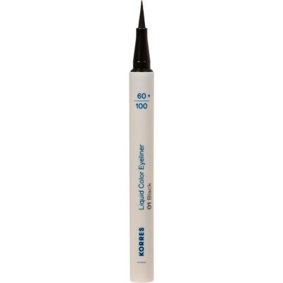 KORRES Liquid Color Eyeliner 01 Black 0,1 ml KORRES Liquid Color Eyeliner 01 Black 0,1 ml