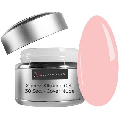 Juliana Nails X-press Allround Gel - 30 Sec. - Cover Nude 15 g Juliana Nails X-press Allround Gel - 30 Sec. - Cover Nude 15 g