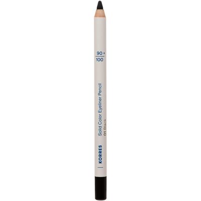 KORRES Solid Color Eyeliner Pencil 01 Black 1,2 g KORRES Solid Color Eyeliner Pencil 01 Black 1,2 g