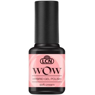 LCN WOW Hybrid Gel Polish Soft Cream, 8 ml LCN WOW Hybrid Gel Polish Soft Cream, 8 ml