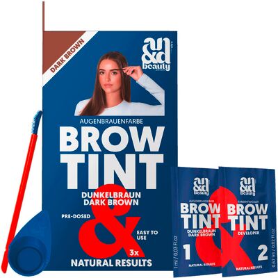 A.N.D. beauty Brow Tint 02 Dark Brown A.N.D. beauty Brow Tint 02 Dark Brown