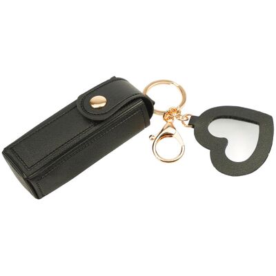 Fantasia Lippenstift- und Taschenzerstäubertasche schwarz Fantasia Lippenstift- und Taschenzerstäubertasche schwarz
