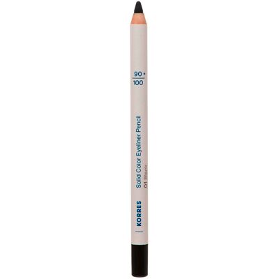 KORRES Solid Color Eyeliner Pencil 01 Black 1,2 g KORRES Solid Color Eyeliner Pencil 01 Black 1,2 g