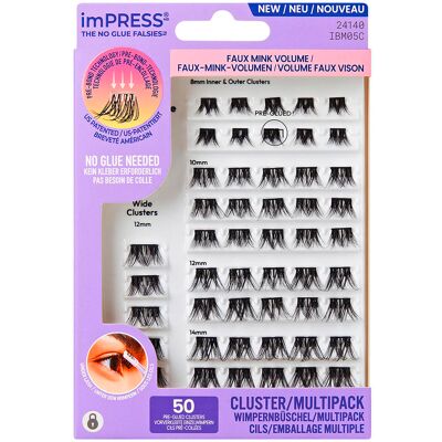 Kiss imPRESS Pre-glued Cluster Multi 05 Kiss imPRESS Pre-glued Cluster Multi 05