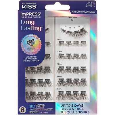 Kiss imPRESS Pre-glued Long Lasting Multi 04 Demi Bold Kiss imPRESS Pre-glued Long Lasting Multi 04 Demi Bold