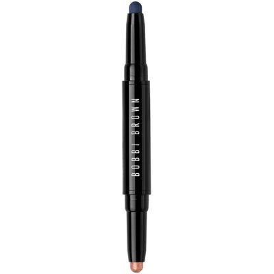 Bobbi Brown Dual-Ended Long-Wear Cream Shadow Stick Silk / Rich Navy 1,6 g Bobbi Brown Dual-Ended Long-Wear Cream Shadow Stick Silk / Rich Navy 1,6 g