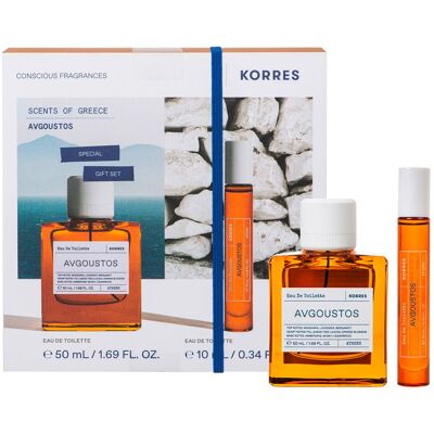60ml KORRES AVGOUSTOS Duftset (EdT 50ml + 10ml) 60ml KORRES AVGOUSTOS Duftset (EdT 50ml + 10ml)