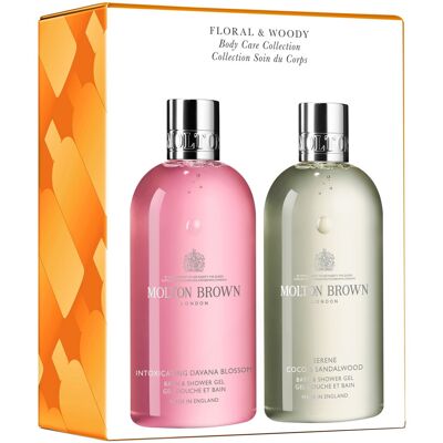 Molton Brown Floral & Woody Körperpflege-Set (2x300ml) Molton Brown Floral & Woody Körperpflege-Set (2x300ml)