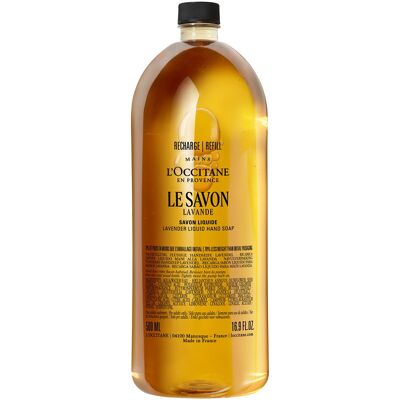 500ml L'Occitane Lavendel Flüssigseife Refill 500ml L'Occitane Lavendel Flüssigseife Refill