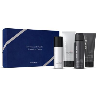 240ml RITUALS HOMME Small Gift Set (Shower Foam 50ml + Cleanser 70ml + Body Lotion 70ml + Anti-Perspirant 50ml) 240ml RITUALS HOMME Small Gift Set (Shower Foam 50ml + Cleanser 70ml + Body Lotion 70ml + Anti-Perspirant 50ml)