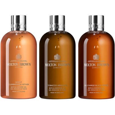 900ml MOLTON BROWN Trio Citrus Woody Bade- und Duschgel Vorteilsset (3 x 300ml) 900ml MOLTON BROWN Trio Citrus Woody Bade- und Duschgel Vorteilsset (3 x 300ml)