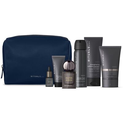 225ml RITUALS HOMME Large Gift Set 2026 (Shampoo 70ml + Shower Foam 50ml + Face Cream 20ml + Skin Concentrate 20ml + Deo 50ml + Fragrance 15ml + Tasche) 225ml RITUALS HOMME Large Gift Set 2026 (Shampoo 70ml + Shower Foam 50ml + Face Cream 20ml + Skin Concentrate 20ml + Deo 50ml + Fragrance 15ml + Tasche)