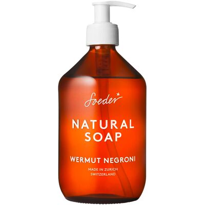 Soeder Natural Soap Wermut Negroni 500 ml Soeder Natural Soap Wermut Negroni 500 ml