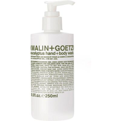 (MALIN+GOETZ) Eucalyptus Hand + Body Wash 250 ml (MALIN+GOETZ) Eucalyptus Hand + Body Wash 250 ml