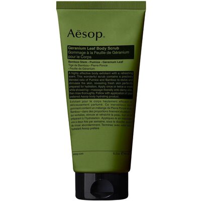 Aesop Geranium Leaf Body Scrub 180 ml Aesop Geranium Leaf Body Scrub 180 ml