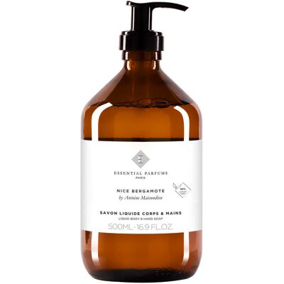 Essential Parfums Nice Bergamote Hand & Body Soap 500 ml Essential Parfums Nice Bergamote Hand & Body Soap 500 ml
