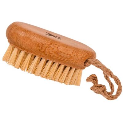 Croll & Denecke Handmassagebürste aus Bambusholz mit Kokos-Borsten Croll & Denecke Handmassagebürste aus Bambusholz mit Kokos-Borsten