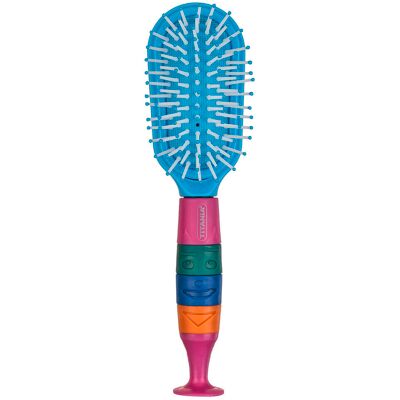 Titania Kinderbürste HELLO - Mini Kinderbürste mit Saugnapf Titania Kinderbürste HELLO - Mini Kinderbürste mit Saugnapf