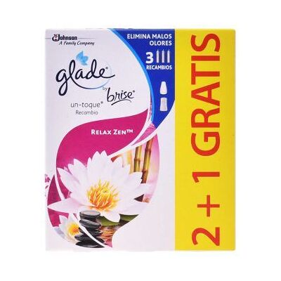 Brise Relax Zen Unisex Lufterfrischer Nachfüllung - 3 Stück Brise Relax Zen Unisex Lufterfrischer Nachfüllung - 3 Stück