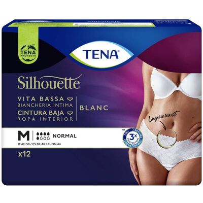 Tena Silhouette Plus Weiß Medium - Inkontinenz-Pads Tena Silhouette Plus Weiß Medium - Inkontinenz-Pads