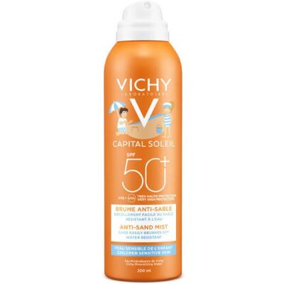 Vichy Capital Soleil Anti-Sand-Nebel für Kinder SPF 50+ 200 ml 200 ml Vichy Capital Soleil Anti-Sand-Nebel für Kinder SPF 50+ 200 ml 200 ml