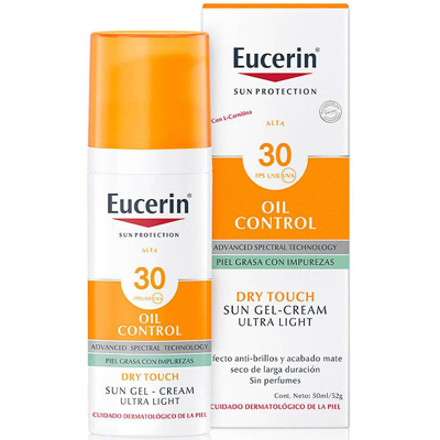 Eucerin Sonnenschutz Oil Control Dry Touch Gelcreme 50 ml SPF 30+ Eucerin Sonnenschutz Oil Control Dry Touch Gelcreme 50 ml SPF 30+