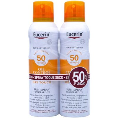 Eucerin Sensitive Protect Sonnenspray LSF 50 2 x 200 ml Eucerin Sensitive Protect Sonnenspray LSF 50 2 x 200 ml
