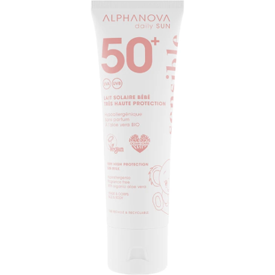 Alphanova Baby-Sonnenmilch LSF 50+ 50 ml Alphanova Baby-Sonnenmilch LSF 50+ 50 ml