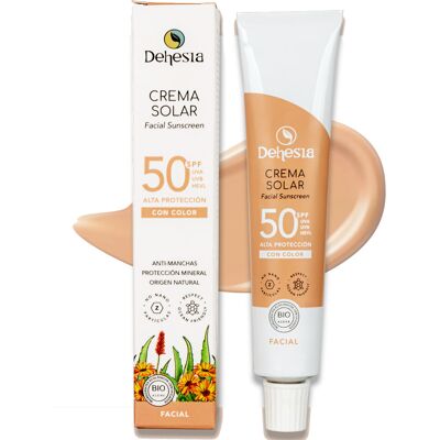 Dehesia Sonnenschutz-Gesichtscreme LSF 50 mit Farbe 30 ml Dehesia Sonnenschutz-Gesichtscreme LSF 50 mit Farbe 30 ml