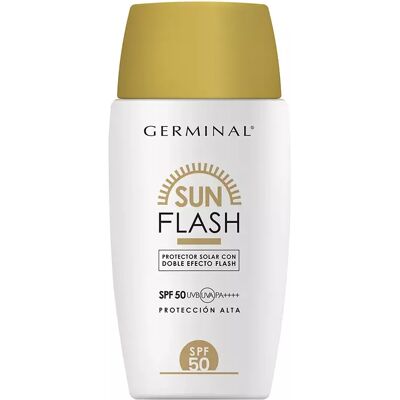 Germinal Sun Flash Sonnenschutzmittel mit Doppelblitz-Effekt LSF 50, Germinal Sun Flash Sonnenschutzmittel mit Doppelblitz-Effekt LSF 50,