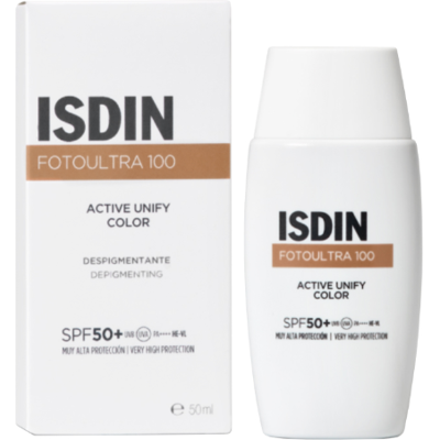 ISDIN Active Unify SPF 50+ getönte Sonnencreme - Gesichtspflege ISDIN Active Unify SPF 50+ getönte Sonnencreme - Gesichtspflege