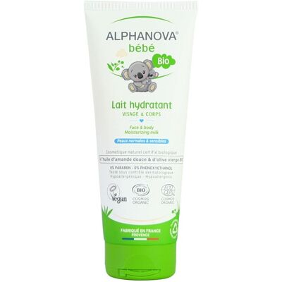 Alphanova Baby Bio Feuchtigkeitsspendende Körpermilch 200 ml Alphanova Baby Bio Feuchtigkeitsspendende Körpermilch 200 ml