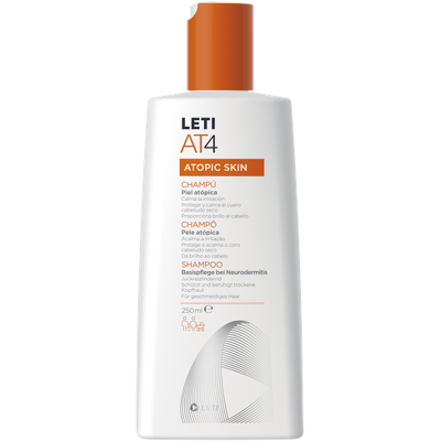 Leti at4 atopische Haut Shampoo - Shampoo bei trockener Kopfhaut Leti at4 atopische Haut Shampoo - Shampoo bei trockener Kopfhaut