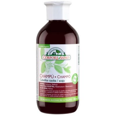Corpore Sano Henna-Shampoo für Mahagonihaar - 300 Milliliter Corpore Sano Henna-Shampoo für Mahagonihaar - 300 Milliliter