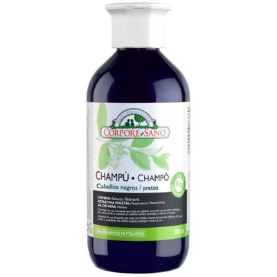 Corpore Sano Henna-Shampoo für schwarzes Haar 300 ml Corpore Sano Henna-Shampoo für schwarzes Haar 300 ml