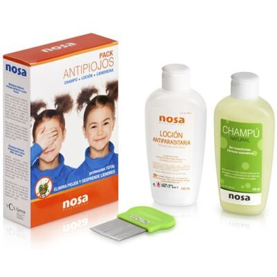 Nosa Anti-Läuse-Packung Lotion + Shampoo + Kamm Nosa Anti-Läuse-Packung Lotion + Shampoo + Kamm