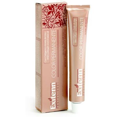 Exitenn Professional Permanente Farbe Ammoniakfreie Asche 7.1 Exitenn Professional Permanente Farbe Ammoniakfreie Asche 7.1