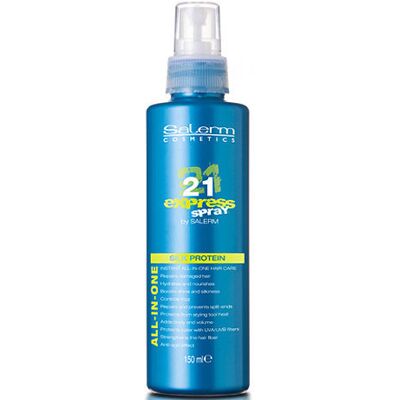 Salerm Haarmaske mit Seidenprotein Spray - All-in-One Haarpflege - 150ml Salerm Haarmaske mit Seidenprotein Spray - All-in-One Haarpflege - 150ml