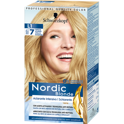 Schwarzkopf Nordic Blonde L1 Intensive Aufhellung 155 ml Schwarzkopf Nordic Blonde L1 Intensive Aufhellung 155 ml