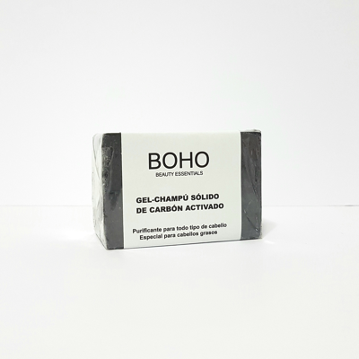 Boho Green Make-Up Solid Carbon Shampoo Gel 60 gr Boho Green Make-Up Solid Carbon Shampoo Gel 60 gr