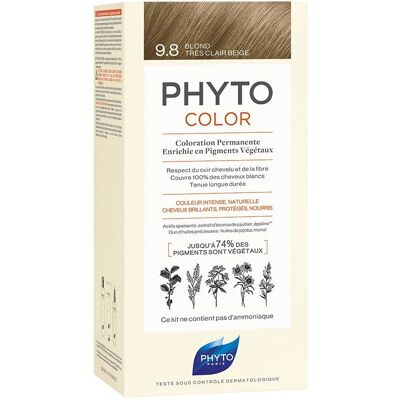 Phyto Phytocolor Permanente Coloration 9.8 Sehr helles Beigeblond Phyto Phytocolor Permanente Coloration 9.8 Sehr helles Beigeblond