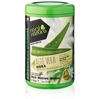 Real Natura Aloe Vera Feuchtigkeitsspendende Haarkur - Haarpflege Real Natura Aloe Vera Feuchtigkeitsspendende Haarkur - Haarpflege
