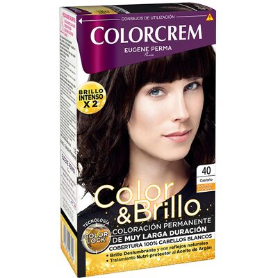 Eugène Perma ColorCrem Permanente Coloration 40 Castaño Eugène Perma ColorCrem Permanente Coloration 40 Castaño