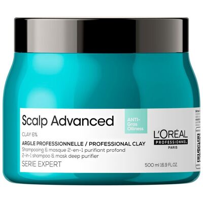 L'Oréal Professionnel - Kopfhaut-Entfetter 2-in-1 Tonerde Shampoo & Maske L'Oréal Professionnel - Kopfhaut-Entfetter 2-in-1 Tonerde Shampoo & Maske