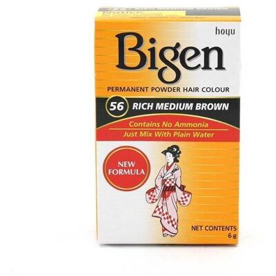 Bigen Rich Medium Brown Haarfarbe - Haarfärbemittel für graue Haare Bigen Rich Medium Brown Haarfarbe - Haarfärbemittel für graue Haare