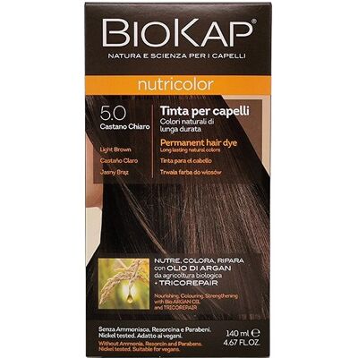 Biokap Nutricolor Haarfarbe 140 ml 5.0 Castaño Claro Biokap Nutricolor Haarfarbe 140 ml 5.0 Castaño Claro