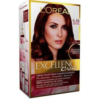 L'Oréal Paris Excellence Creme Permanente Haarfarbe 6.46 Rubio L'Oréal Paris Excellence Creme Permanente Haarfarbe 6.46 Rubio
