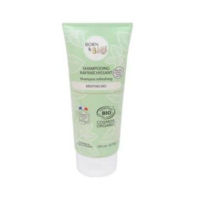 Born To Bio Erfrischendes Shampoo für fettiges Haar 200 ml Born To Bio Erfrischendes Shampoo für fettiges Haar 200 ml