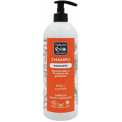 NaturaBIO Cosmetics Bio Orange Erbsenprotein Shampoo - 740ml - Haarpflege NaturaBIO Cosmetics Bio Orange Erbsenprotein Shampoo - 740ml - Haarpflege